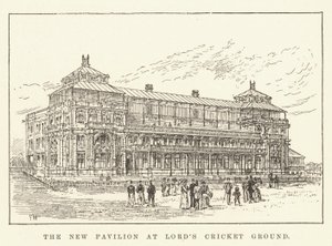 Het nieuwe paviljoen op Lord